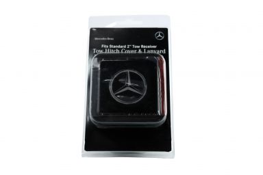 Mercedes-Benz Genuine 2&quot; Tow Hitch Receiver Plug Cover & Lanyard NEW G ML GL